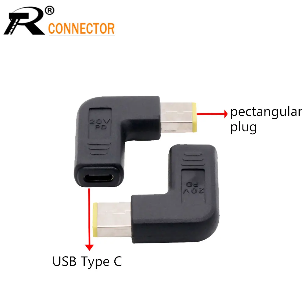 10pc Laptop Power Adapter Connector Pectangular Male Plug to USB Type C Female Universal Jack for Notebook Charge
10pc Laptop Power Adapter Connector Pectangular Male Plug to USB Type C Female Universal Jack for Notebook Charge