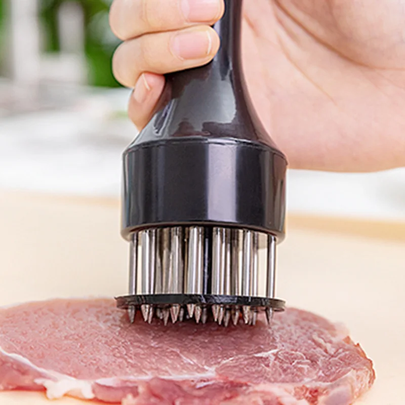 Household Broken Tendons Soft Needle Loose Meat Needle Hammer Stainless Steel Steak Hole Piercing Pigskin Insert 
Household Broken Tendons Soft Needle Loose Meat Needle Hammer Stainless Steel Steak Hole Piercing Pigskin Insert