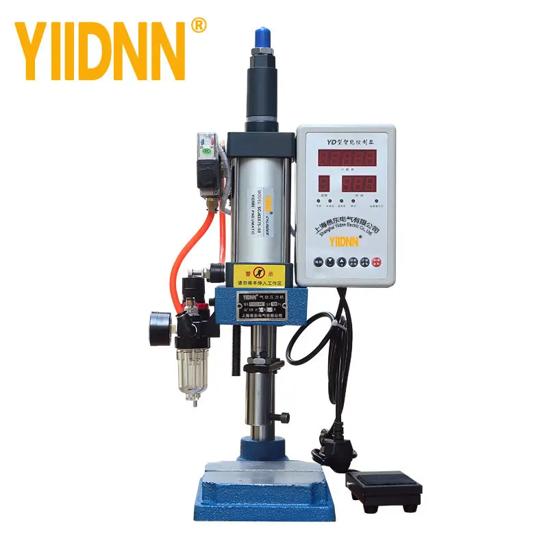 CE Certification 200KG Small Pneumatic Hole Punchers for Handicrafts Manual Press Punching Machine for Eyelet YDQD-63
CE Certification 200KG Small Pneumatic Hole Punchers for Handicrafts Manual Press Punching Machine for Eyelet YDQD-63