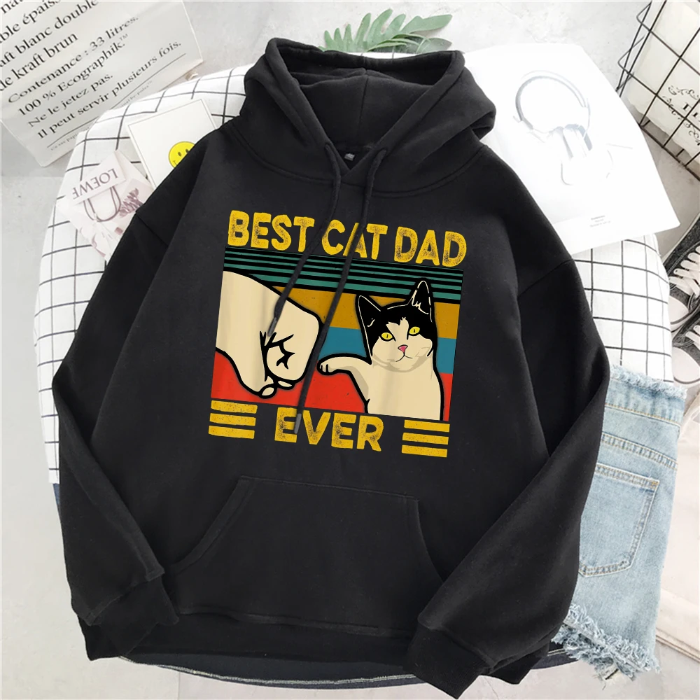 BEST CAT DAD EVER Funny Womens Hoodie 2021 Winter Fleece Sweatshirt Harajuku Hoodies Female Oversize Pullovers Hooded Hoody
BEST CAT DAD EVER Funny Womens Hoodie 2021 Winter Fleece Sweatshirt Harajuku Hoodies Female Oversize Pullovers Hooded Hoody
