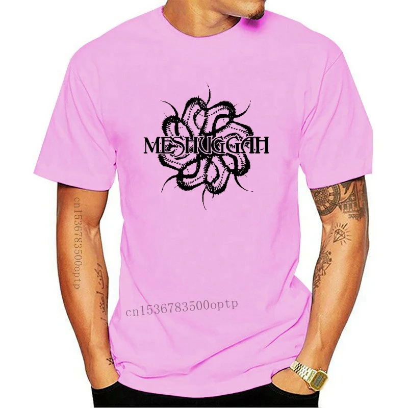 Новинка 2021 аутентичная футболка MESHUGGAH с сеткой и спиралью угольная S 2XL Мужская |