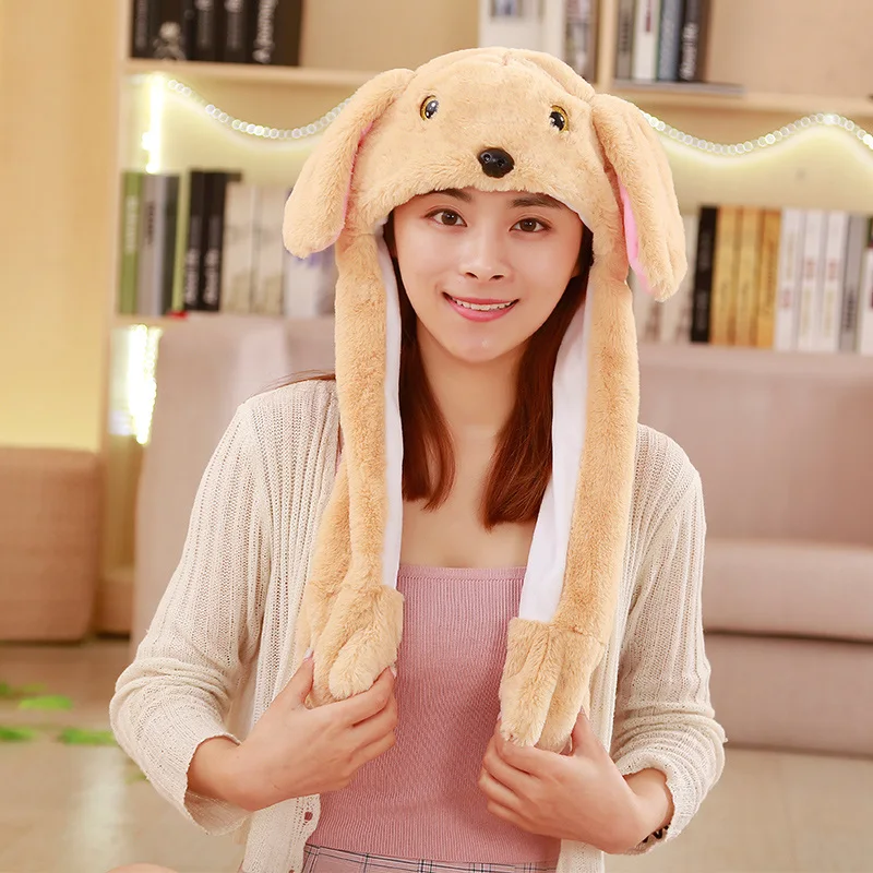 New attractive Moving Ear Cute animal Plush Hat Funny Playtoy Ear Up Down Rabbit dog pig Gift Toy for Kids Girls
New attractive Moving Ear Cute animal Plush Hat Funny Playtoy Ear Up Down Rabbit dog pig Gift Toy for Kids Girls