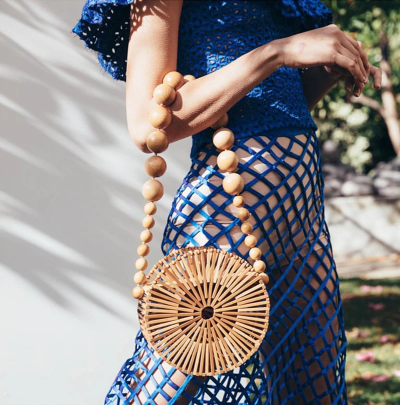 Bohemia style fashion women bamboo woven bag one shoulder Crossbody rattan woven bag outdoor beach bag handbag
Bohemia style fashion women bamboo woven bag one shoulder Crossbody rattan woven bag outdoor beach bag handbag