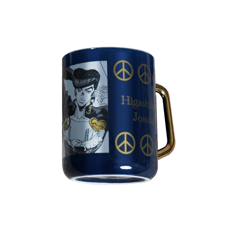 Anime JoJo's Bizarre Adventure Rohan Kishibe Ceramic Coffee Cartoon Water Mug Cup Japanese Gold Stamping Creative Xmas Gifts
Anime JoJo's Bizarre Adventure Rohan Kishibe Ceramic Coffee Cartoon Water Mug Cup Japanese Gold Stamping Creative Xmas Gifts