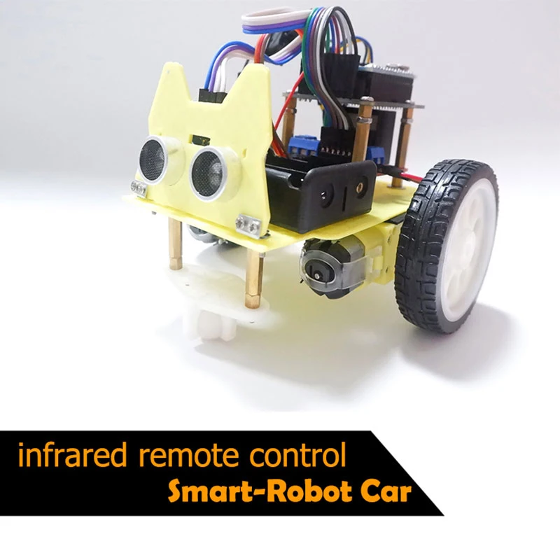 Arduno Car 2WD Robot Diy Electronic Kit Robotics Robotics Education Learn Nano L298N drive For Boy Toys Infrared Remote Control
Arduno Car 2WD Robot Diy Electronic Kit Robotics Robotics Education Learn Nano L298N drive For Boy Toys Infrared Remote Control