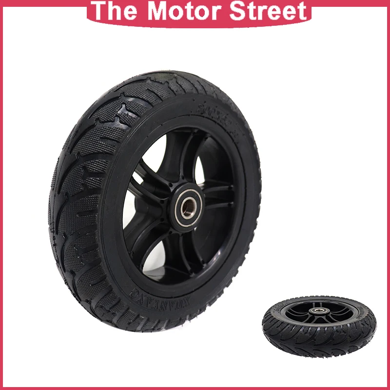 200x50 wheel soild tire all parts for Electric Scooter Balance Car 8x2 Wheel Plastic five branch bearing Solid Tyre Accessories 
200x50 wheel soild tire all parts for Electric Scooter Balance Car 8x2 Wheel Plastic five branch bearing Solid Tyre Accessories