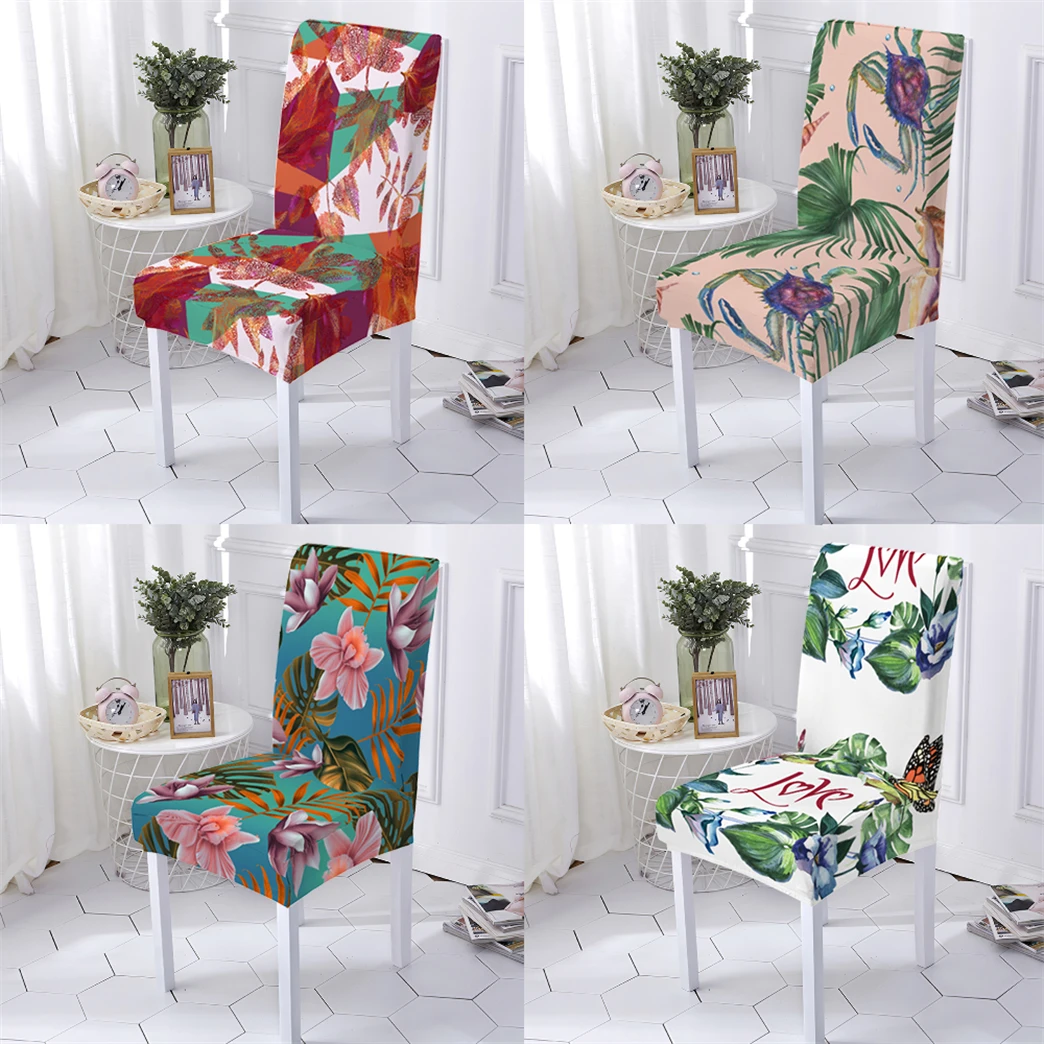 Plant Vegetation Style Cover For Dining Chairs Stretch Chairs Cover Office Chair Case Leaves Pattern Bar Chair Cases Stuhlbezug
Plant Vegetation Style Cover For Dining Chairs Stretch Chairs Cover Office Chair Case Leaves Pattern Bar Chair Cases Stuhlbezug