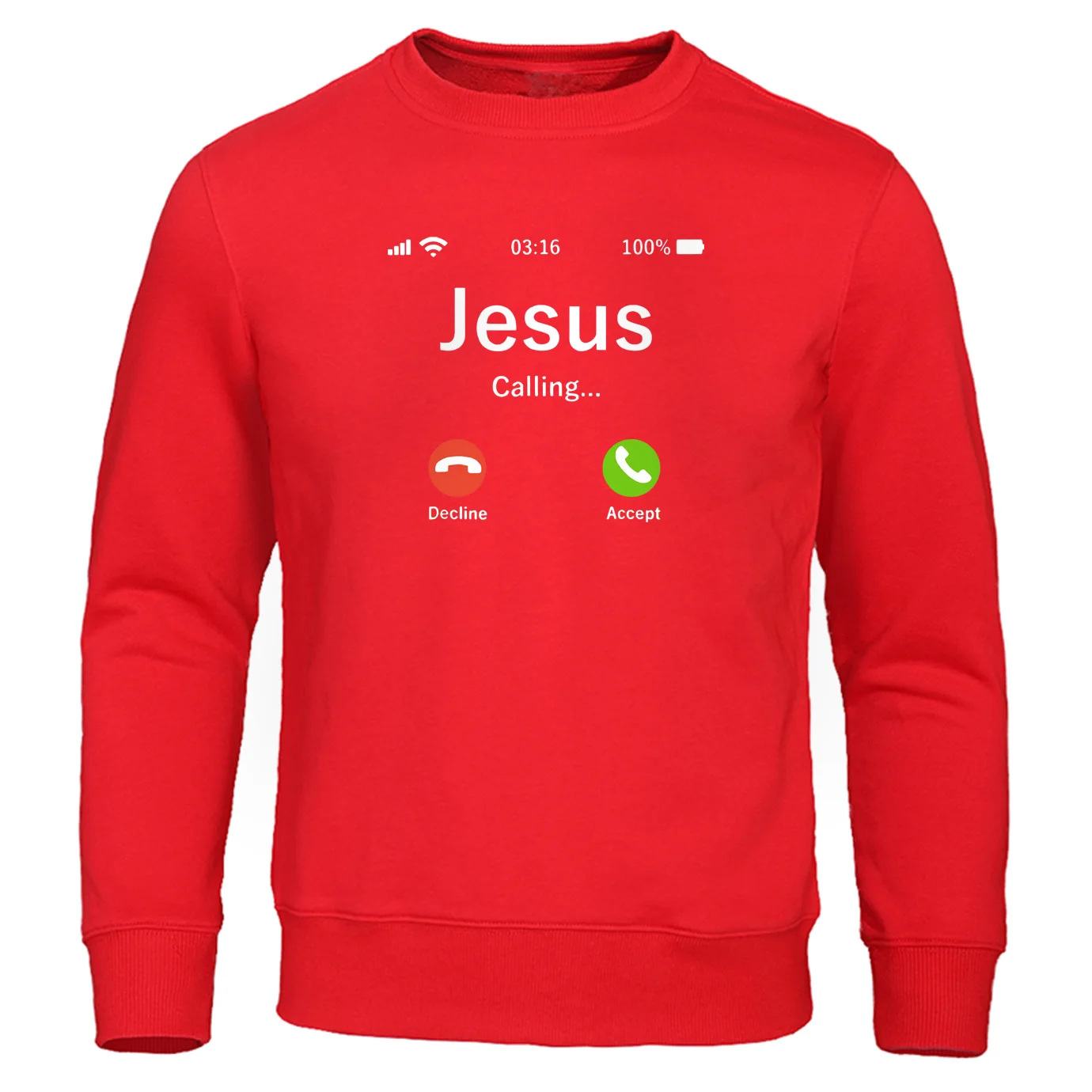 Jesus Men Sweatshirts Funny Calling Accept Or Decline Design That Is Question Man Hoodies Streetwear Autumn Warm Male Pullovers
Jesus Men Sweatshirts Funny Calling Accept Or Decline Design That Is Question Man Hoodies Streetwear Autumn Warm Male Pullovers