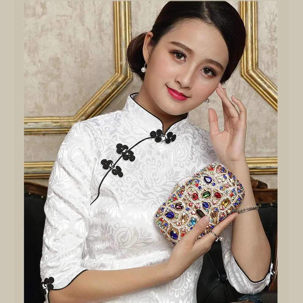 2021 Spring New Gold Diamond Evening Clutch Bag Wedding Purse Party Luxury Bags Designer Rhinestone Money Fashionable Hand Bags 
2021 Spring New Gold Diamond Evening Clutch Bag Wedding Purse Party Luxury Bags Designer Rhinestone Money Fashionable Hand Bags