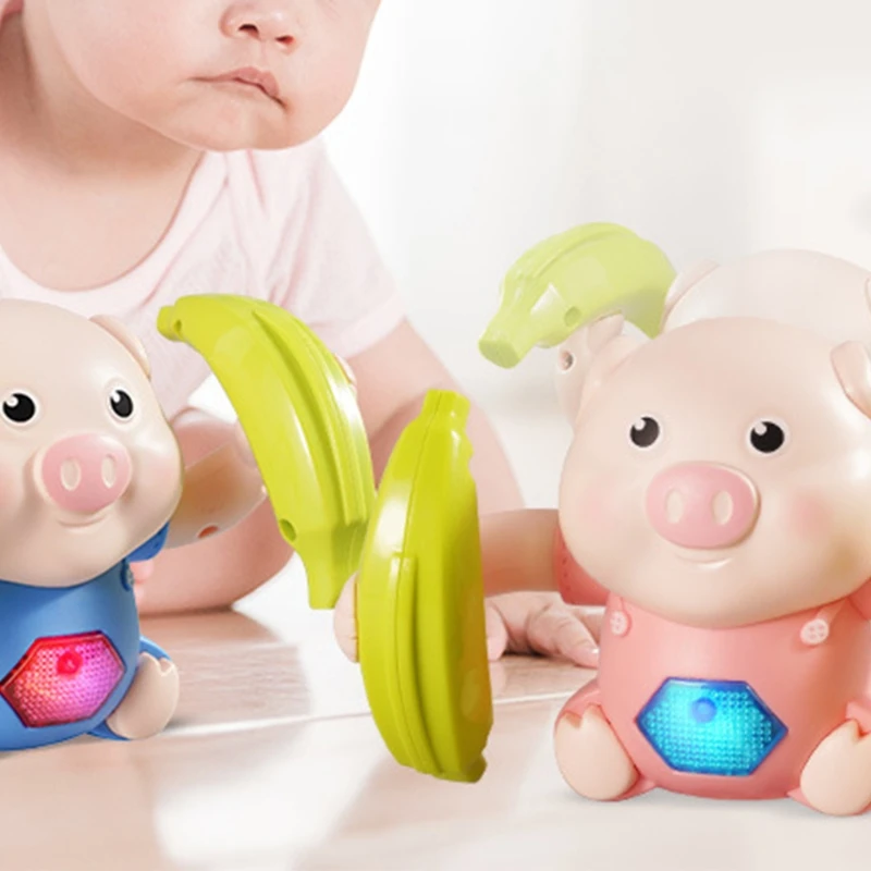 Electric Rolling Induction Learn to Talk Cute Pig Toy Voice Control Tumbling 
Electric Rolling Induction Learn to Talk Cute Pig Toy Voice Control Tumbling