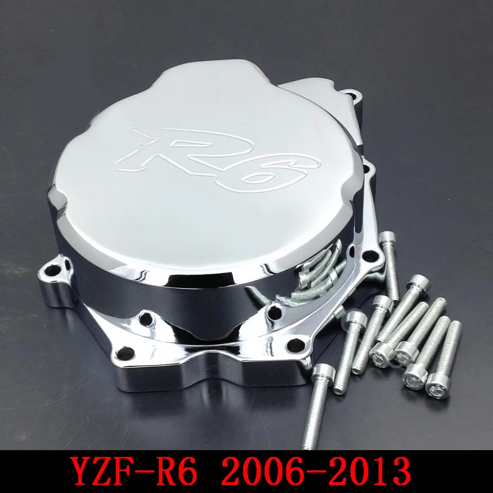 Для Yamaha YZFR6 YZF-R6 2006 2007 2008 2009 2010 2011 2012 2013 2014 крышка статора двигателя мотоцикла хромированная левая сторона
Для Yamaha YZFR6 YZF-R6 2006 2007 2008 2009 2010 2011 2012 2013 2014 крышка статора двигателя мотоцикла хромированная левая сторона