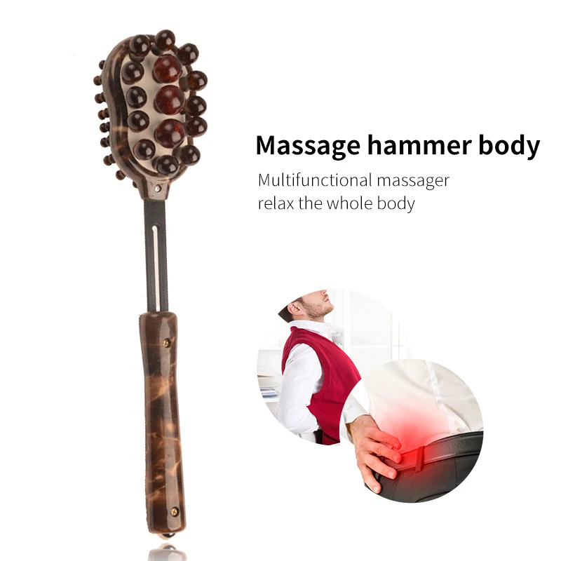 Wooden Massage Hammer Back Head Knock Massager Stick Back Relax Multifunctional Cervical Vertebra Roller 40X8cm Home Massagem
Wooden Massage Hammer Back Head Knock Massager Stick Back Relax Multifunctional Cervical Vertebra Roller 40X8cm Home Massagem