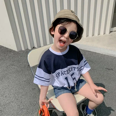 Boys T Shirt 2021 New Summer Baby Boys Clothes Children's Letter Matching Casual Sports Short-sleeved T-shirt Toddler Top Tees
Boys T Shirt 2021 New Summer Baby Boys Clothes Children's Letter Matching Casual Sports Short-sleeved T-shirt Toddler Top Tees