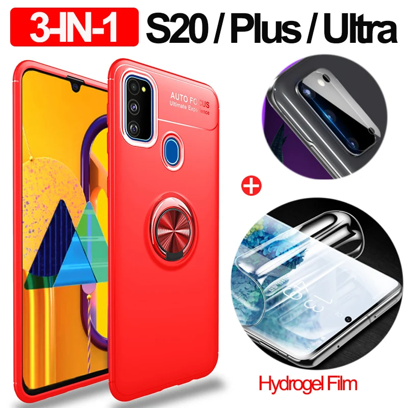 Magnetic ring shockproof case for samsung-s20 ultra galaxy s 20 plus glass hydrogel film s20plus s20ultra s 20 silicone cover
Magnetic ring shockproof case for samsung-s20 ultra galaxy s 20 plus glass hydrogel film s20plus s20ultra s 20 silicone cover