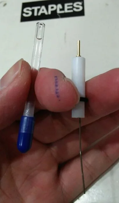 Ag-AgCl Reference Electrode CHI111 R0303 Non-aqueous Ag/Ag+ Reference Electrode CHI112
Ag-AgCl Reference Electrode CHI111 R0303 Non-aqueous Ag/Ag+ Reference Electrode CHI112