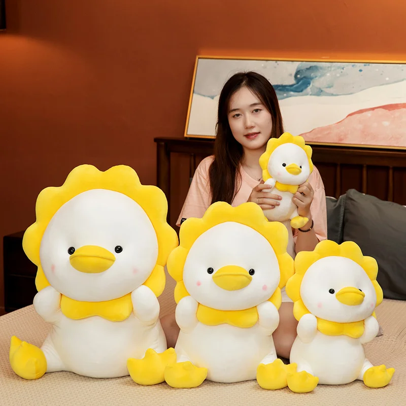 Kawaii canard soleil Duck Animal Plush Stuffed Toys Sun Duck Doll Pillow Down Cotton Stuffed Plump Home Decoration Not Deformed
Kawaii canard soleil Duck Animal Plush Stuffed Toys Sun Duck Doll Pillow Down Cotton Stuffed Plump Home Decoration Not Deformed