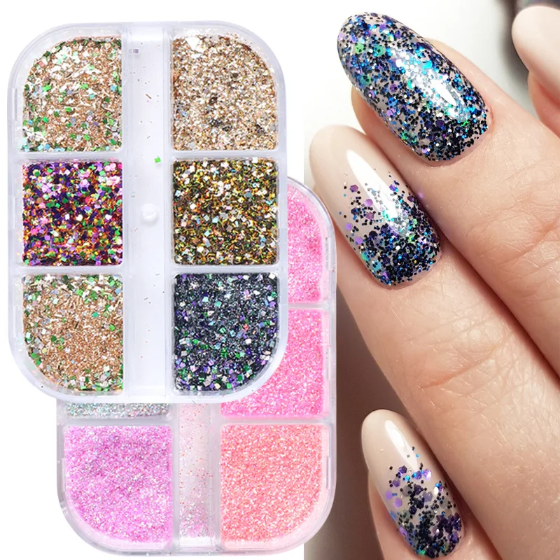 Multi Color Nail Powder Glitter Sliver Champagne Series Nail Sequins Pigments Nail Art Flakes Decorations DIY Accesorios
Multi Color Nail Powder Glitter Sliver Champagne Series Nail Sequins Pigments Nail Art Flakes Decorations DIY Accesorios