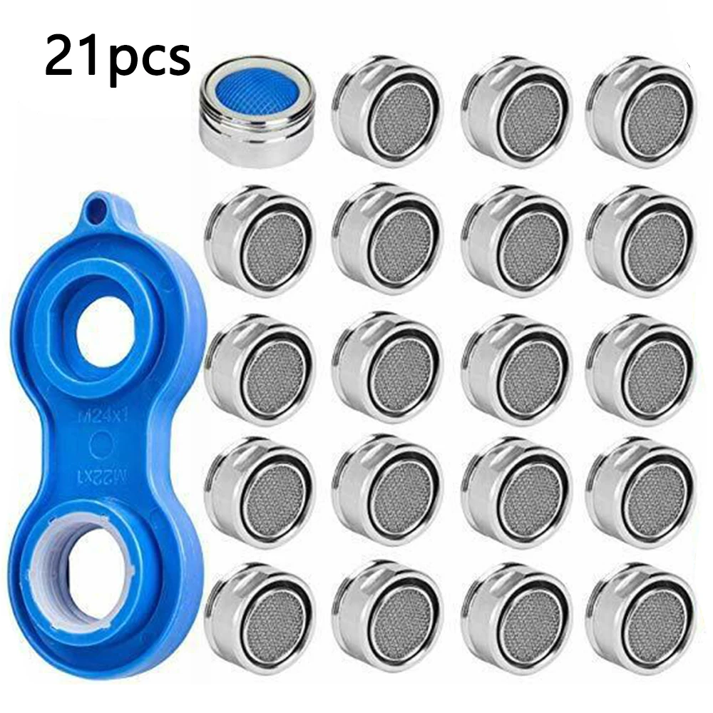 21X Perlator Radiation Regulator M24 Water Tap Sieb Mixed Nozzle Perlators Water Faucet Aerators Mixing Nozzle Wrench
21X Perlator Radiation Regulator M24 Water Tap Sieb Mixed Nozzle Perlators Water Faucet Aerators Mixing Nozzle Wrench