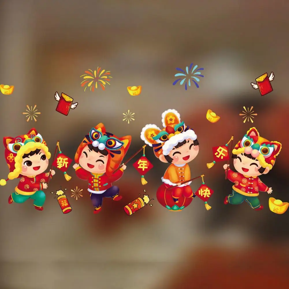 2 Sheets 2022 Creative Tiger Pattern Window Sticker Beautiful New Year Style PVC Wall Sticker Home Decor
2 Sheets 2022 Creative Tiger Pattern Window Sticker Beautiful New Year Style PVC Wall Sticker Home Decor