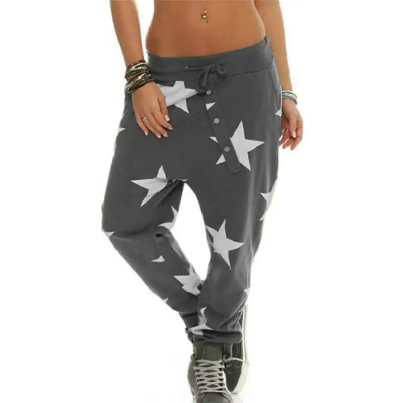 MoniGram Womens Elastic Waist Stars Trousers Casual Long Harem Drawstring Pants Bottoms
MoniGram Womens Elastic Waist Stars Trousers Casual Long Harem Drawstring Pants Bottoms
