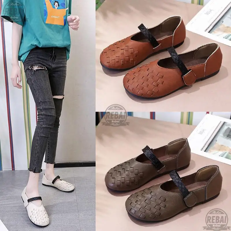 Spring Autumn Slip on Women Shoes Hollow Breathable Leather Moccasins Flats Shoes Female Handmade Hook Loop Black Brown Casual
Spring Autumn Slip on Women Shoes Hollow Breathable Leather Moccasins Flats Shoes Female Handmade Hook Loop Black Brown Casual
