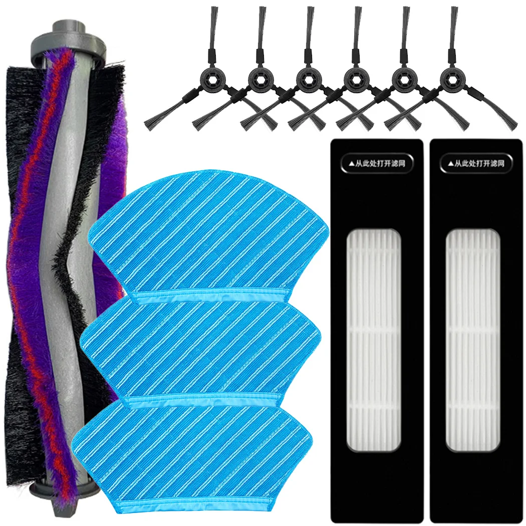 12Pcs/Set Detachable Roller Brushes Filters Side Brushes Mop Cloths For Midea M7/i10/ M71CN/R20M01BM71CN Vacuum Cleaner Parts
12Pcs/Set Detachable Roller Brushes Filters Side Brushes Mop Cloths For Midea M7/i10/ M71CN/R20M01BM71CN Vacuum Cleaner Parts