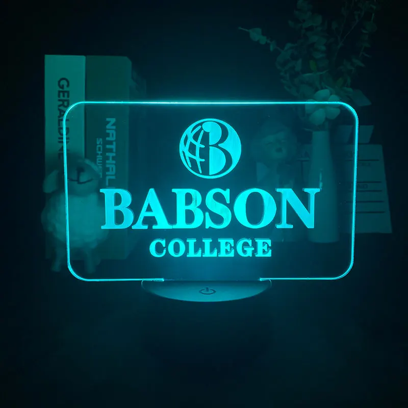 Новейшая модель; Babson Логотип Колледжа 3D Ночной светильник Bluetooth Динамик Цвет меняющийся светодиодный ночной Светильник для присутствует оф...
Новейшая модель; Babson Логотип Колледжа 3D Ночной светильник Bluetooth Динамик Цвет меняющийся светодиодный ночной Светильник для присутствует оф...