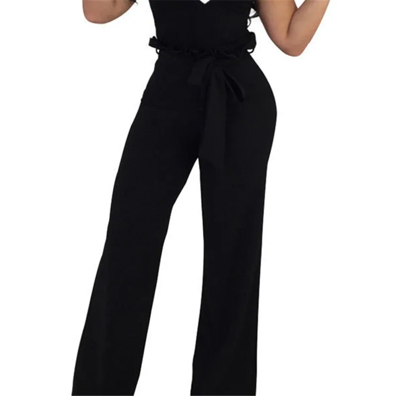 Pop New fashion solid color long pants OL casual High belted waist Ruched wide leg loose pants Trousers bandage femme clothes
Pop New fashion solid color long pants OL casual High belted waist Ruched wide leg loose pants Trousers bandage femme clothes