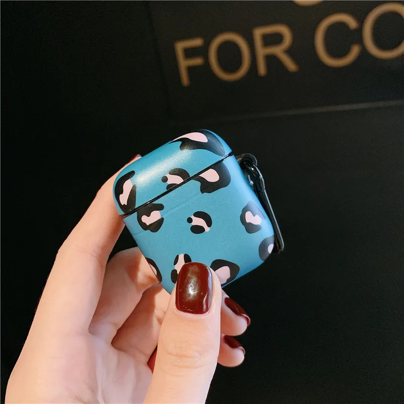 Luxury Leopard Pattern Case For Apple Airpods 2/1 Cover Retro Headphone Case Box For airpod Earphone Fashion Cute Charging Funda 
Luxury Leopard Pattern Case For Apple Airpods 2/1 Cover Retro Headphone Case Box For airpod Earphone Fashion Cute Charging Funda