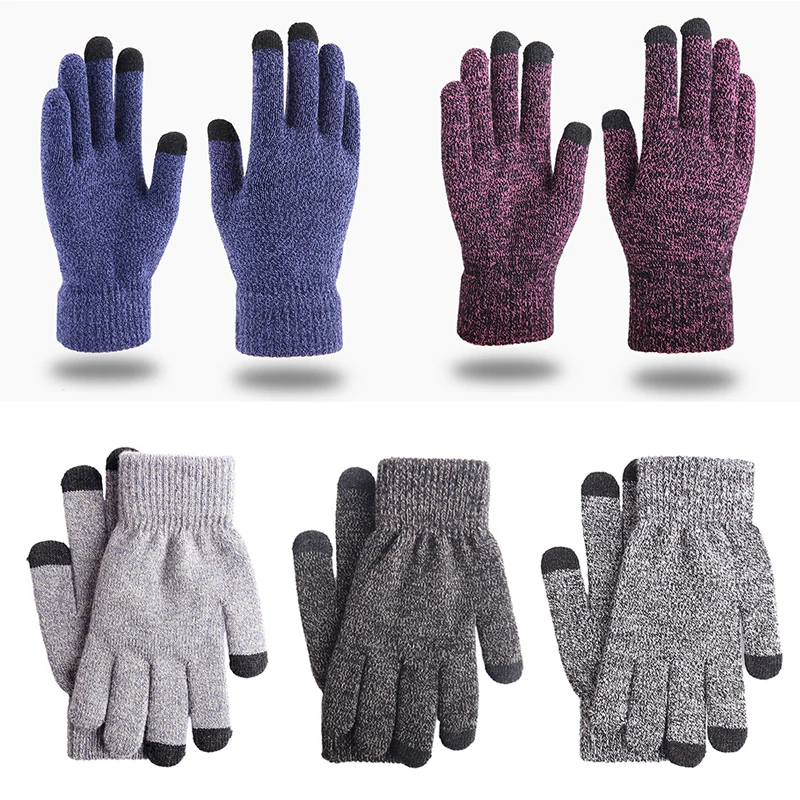 Men Winter Autumn Warm Knitted Gloves Outdoor Touch Screen Gloves Lady Wool Cashmere Gloves Female Christmas Mittens Wholesale
Men Winter Autumn Warm Knitted Gloves Outdoor Touch Screen Gloves Lady Wool Cashmere Gloves Female Christmas Mittens Wholesale