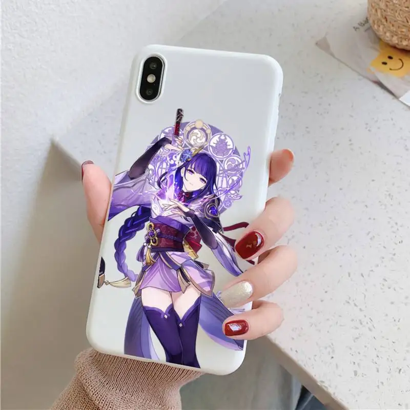 MaiYaCa Genshin Impact Raiden Shogun Phone Case for iPhone 11 12 13 mini pro XS MAX 8 7 6 6S Plus X 5S SE 2020 XR case
MaiYaCa Genshin Impact Raiden Shogun Phone Case for iPhone 11 12 13 mini pro XS MAX 8 7 6 6S Plus X 5S SE 2020 XR case