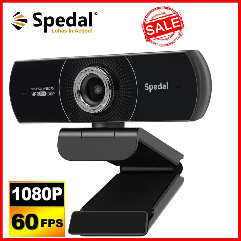 

Spedal MF934H 1080P Hd 60fps веб-камера с микрофоном для настольного ноутбука компьютера встречи потоковая веб-камера Usb [программное обеспечение]