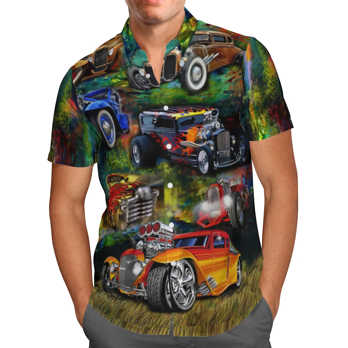 Love Car Print Short Sleeve Shirts For Men Loose Cardigan Button Shirts Plus Size Hawaiian Style Summer 2021 Ventilated Shirt-67
Love Car Print Short Sleeve Shirts For Men Loose Cardigan Button Shirts Plus Size Hawaiian Style Summer 2021 Ventilated Shirt-67