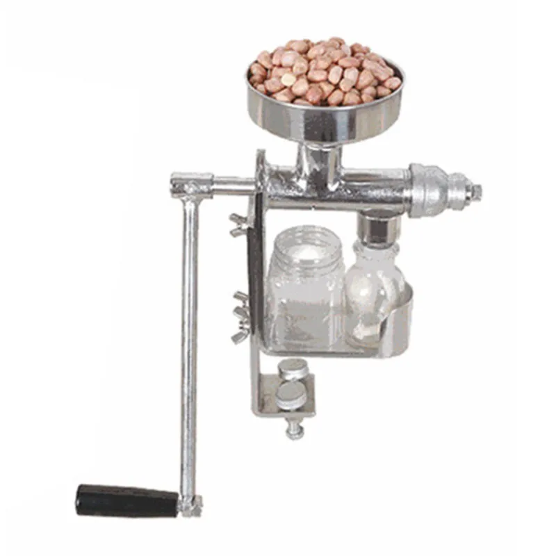 Stainless steel Manual oil press Household Small Hand shake Multifunction olive oil Soy peanut Oil press
Stainless steel Manual oil press Household Small Hand shake Multifunction olive oil Soy peanut Oil press