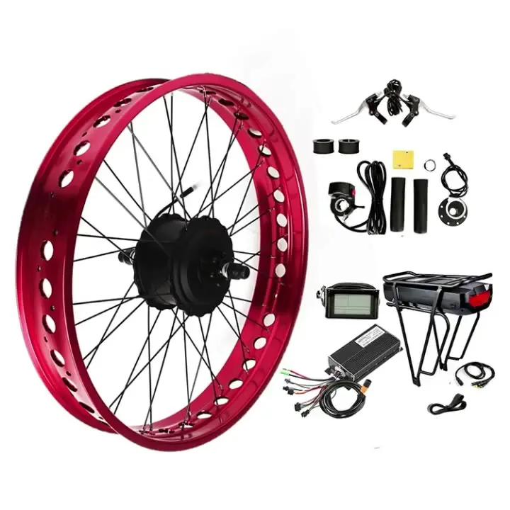 26*4.0 Fat rim electric bicycle conversion motor kit for cycle 72V 5000w ebike conversion electric bicycle motor conversion kit
26*4.0 Fat rim electric bicycle conversion motor kit for cycle 72V 5000w ebike conversion electric bicycle motor conversion kit