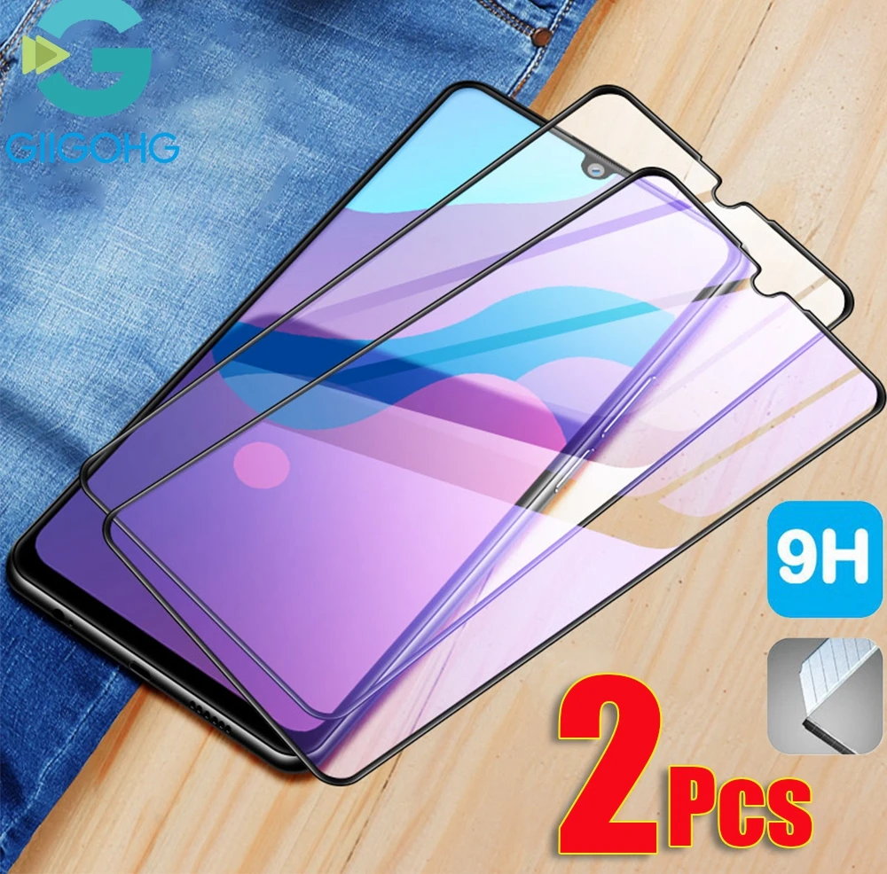 2 шт./лот Защита экрана для Huawei Honor 9X Global 9A 9C 9S LITE 9 Lite RU версия полное закаленное