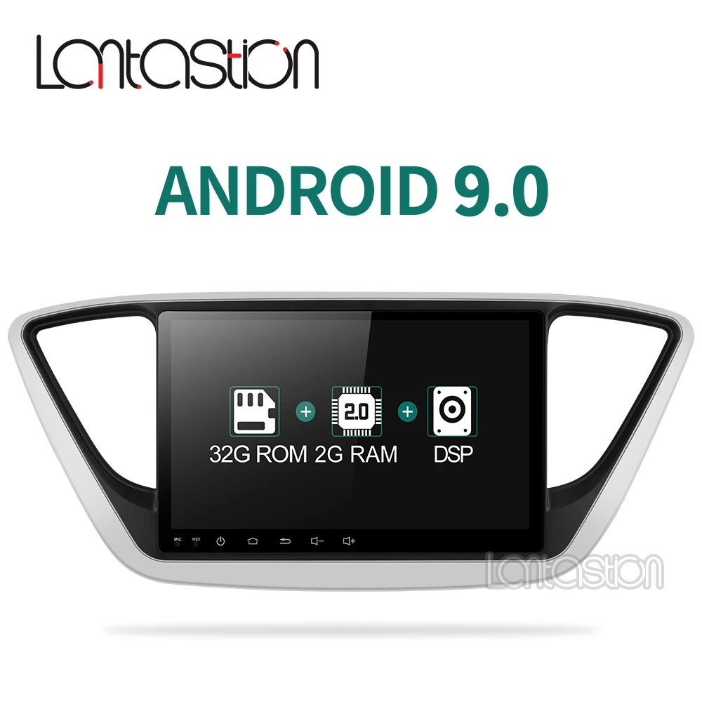PX30 32G DSP автомобильный dvd gps навигатор для solaris hyundai no 2 din 2012 2013 2017 2018 verna Радио Видео