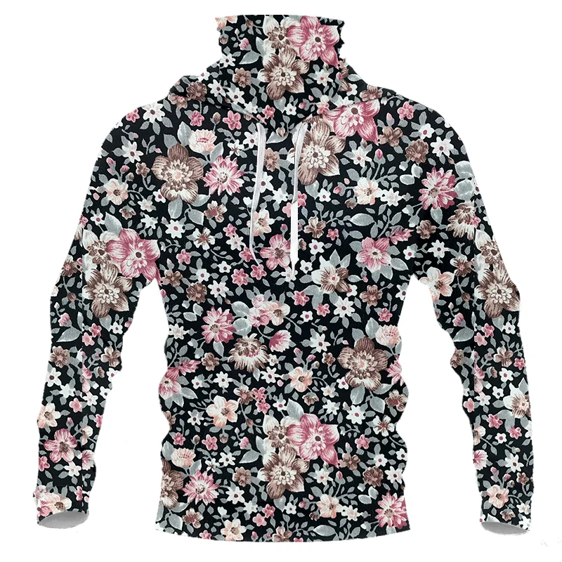 New Autumn Winter Exercise Hoody Coat Men's Long Sleeve 3D Flower Print Mask Pullover Casual Loose Plus Size Fashion Street Top
New Autumn Winter Exercise Hoody Coat Men's Long Sleeve 3D Flower Print Mask Pullover Casual Loose Plus Size Fashion Street Top