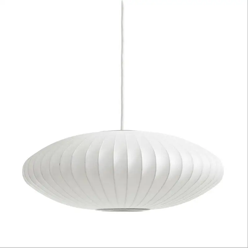 Nordic Cloth Lamp White Silk Cloth Pendant Light UFO Lamp Dining Room Restaurant Indoor Hanging Lamp Drop Light Bedroom Lamps
Nordic Cloth Lamp White Silk Cloth Pendant Light UFO Lamp Dining Room Restaurant Indoor Hanging Lamp Drop Light Bedroom Lamps