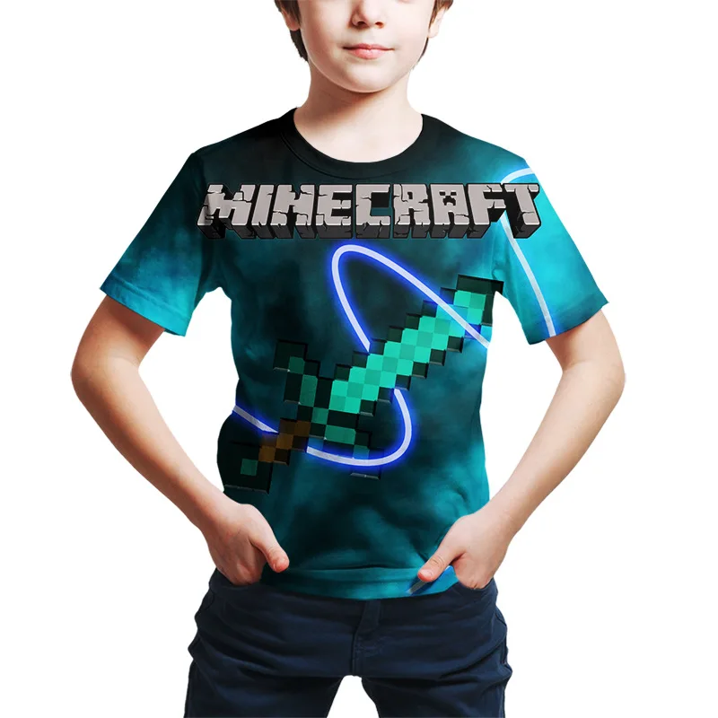 Game My World T Shirt Teen Print Clothing Tops T Shirt Kids Summer Boys T-shirts Baby Girls Boys Clothes 
Game My World T Shirt Teen Print Clothing Tops T Shirt Kids Summer Boys T-shirts Baby Girls Boys Clothes