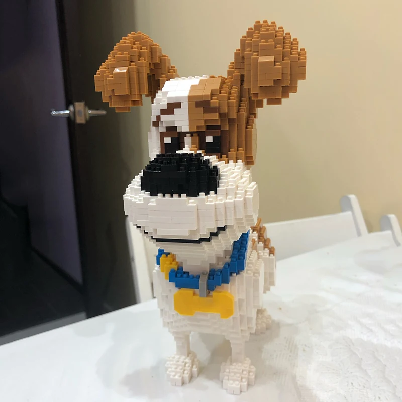Cartoon Animal Hound Model Building Blocks Pet Mike Dog Diamond Small Particles Assembled Building Blocks Children's Toy Gifts
Cartoon Animal Hound Model Building Blocks Pet Mike Dog Diamond Small Particles Assembled Building Blocks Children's Toy Gifts