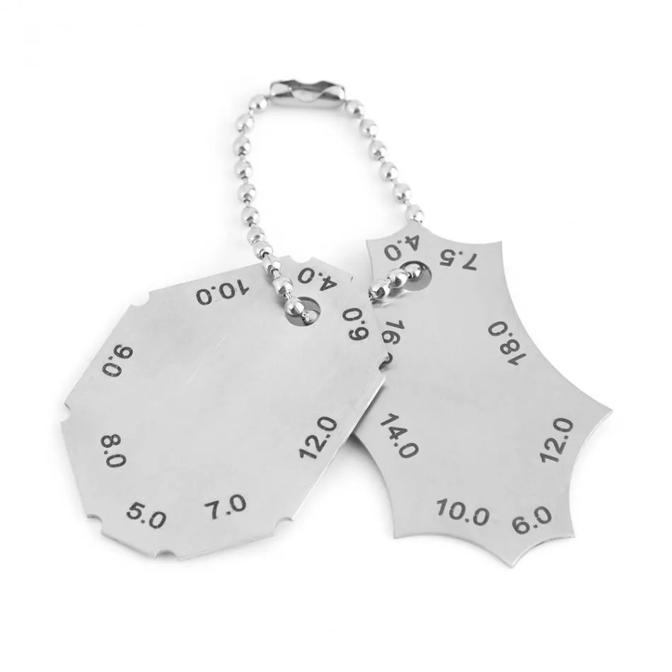 Welding Joint Two-piece Gage Stainless Steel WS.Welding Gauge Key Pocket Gauge 2-Piece Weld Inspection Ruler Tool 
Welding Joint Two-piece Gage Stainless Steel WS.Welding Gauge Key Pocket Gauge 2-Piece Weld Inspection Ruler Tool