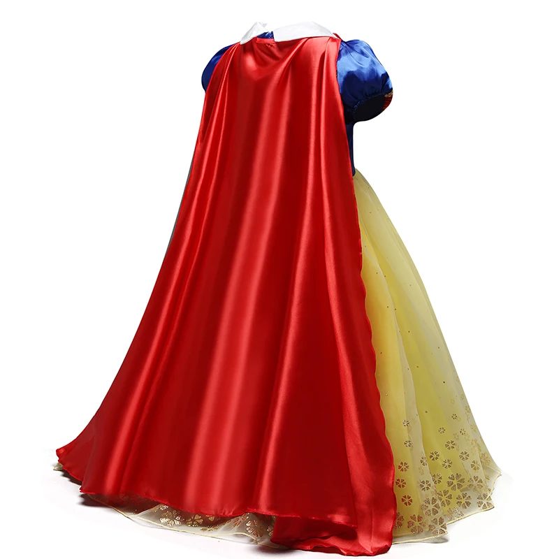 Snow Dress for Girls Princess Dress Up Halloween Children Costume 4-10Y Kids Cosplay Dresses with Red Cloak Christmas Dress Girl
Snow Dress for Girls Princess Dress Up Halloween Children Costume 4-10Y Kids Cosplay Dresses with Red Cloak Christmas Dress Girl