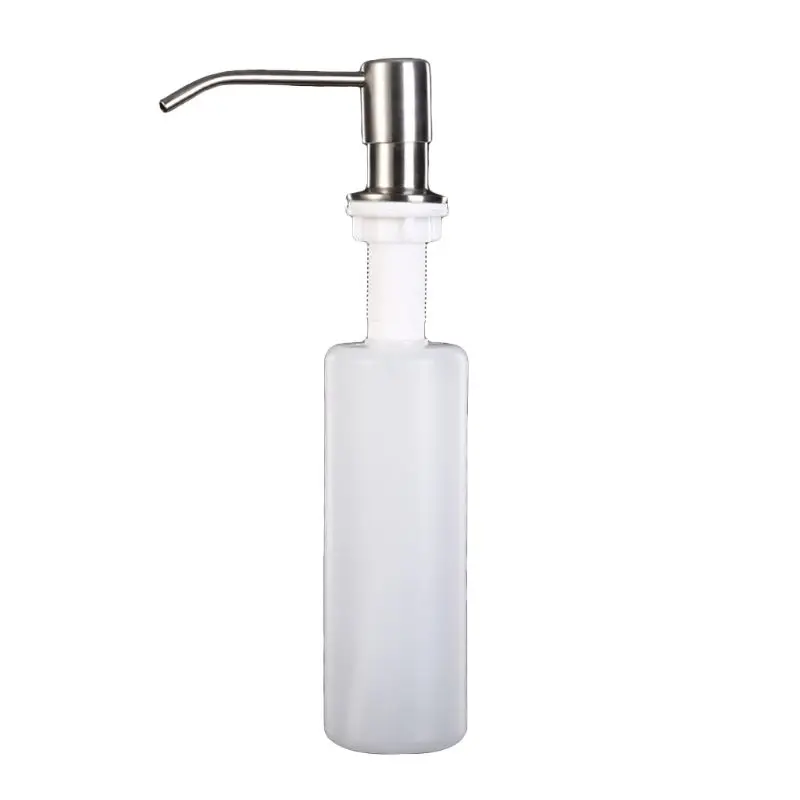 300ml Kitchen Sink Soap Dispenser Manual Press Pump Liquid Soap Detergent Shampoo Reusable Dispensers Bottle for Home Bathroom 
300ml Kitchen Sink Soap Dispenser Manual Press Pump Liquid Soap Detergent Shampoo Reusable Dispensers Bottle for Home Bathroom
