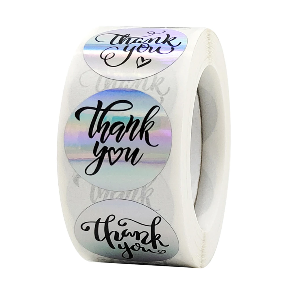100-500pcs Rainbow Laser Thank You Stickers Small Business Stickers Adhesive Labels for Boutiques Wrapping Supplies 1inch/2.5cm
100-500pcs Rainbow Laser Thank You Stickers Small Business Stickers Adhesive Labels for Boutiques Wrapping Supplies 1inch/2.5cm