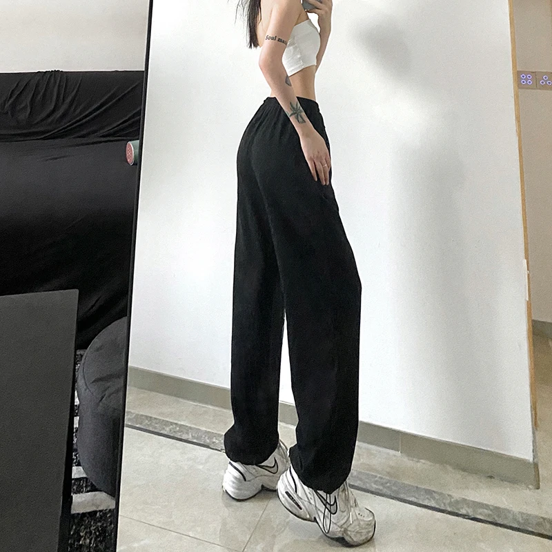 Sportswear Cargo Pants Women Casual Elastic High Waist Causal Sweatpants Black Punk Joggers Trousers Korean Streetwear Iamhotty
Sportswear Cargo Pants Women Casual Elastic High Waist Causal Sweatpants Black Punk Joggers Trousers Korean Streetwear Iamhotty