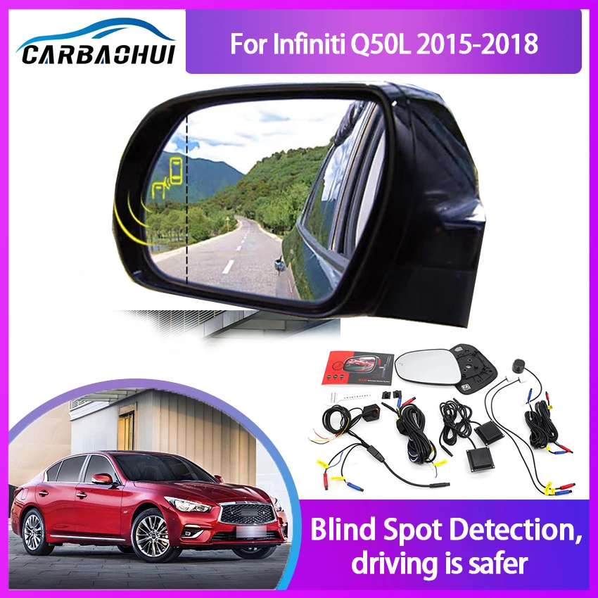 Car Blind Spot Monitoring for Infiniti Q50L 2015-2018 BSD BSM Radar Detection System Microwave Sensor Assistant Driving Security
Car Blind Spot Monitoring for Infiniti Q50L 2015-2018 BSD BSM Radar Detection System Microwave Sensor Assistant Driving Security