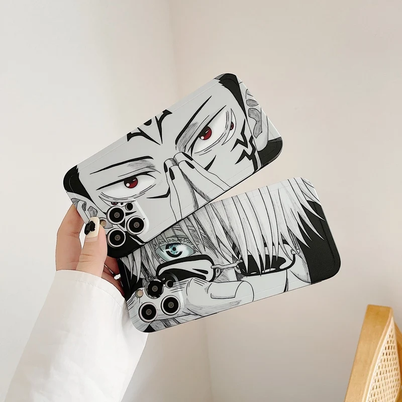 Jujutsu Kaisen Yuji Itadori Satoru Gojo Phone Case For iPhone 13 12 11 Pro Max X Xs Max Xr 7 8 Puls Cute Japanese Anime Cover
Jujutsu Kaisen Yuji Itadori Satoru Gojo Phone Case For iPhone 13 12 11 Pro Max X Xs Max Xr 7 8 Puls Cute Japanese Anime Cover