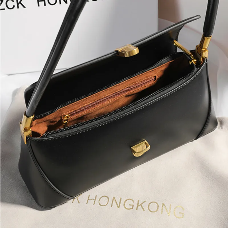 2021 New Fashion Brand Ladies Baguette Underarm Bag High-quality Genuine Leathe All-match Crossbody Shoulder Bag Sac Luxe Femme
2021 New Fashion Brand Ladies Baguette Underarm Bag High-quality Genuine Leathe All-match Crossbody Shoulder Bag Sac Luxe Femme