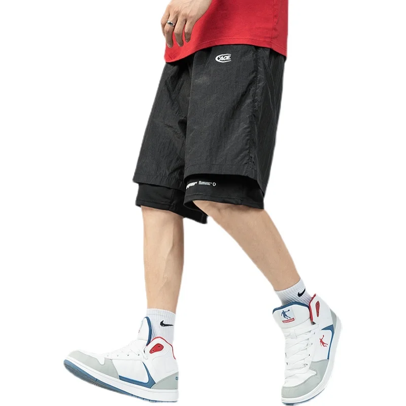 2021 Men Fake two-piece shorts Sports Shorts Summer Running Fitness Loose Shorts Men Fashion Casual Trend Shorts Mens Clothing
2021 Men Fake two-piece shorts Sports Shorts Summer Running Fitness Loose Shorts Men Fashion Casual Trend Shorts Mens Clothing